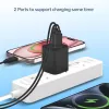 Ładowarka sieciowa Conceptronic 2-portowa 20W GaN USB PD, USB-C x 1, USB-A x 1, QC 3.0, PPS
