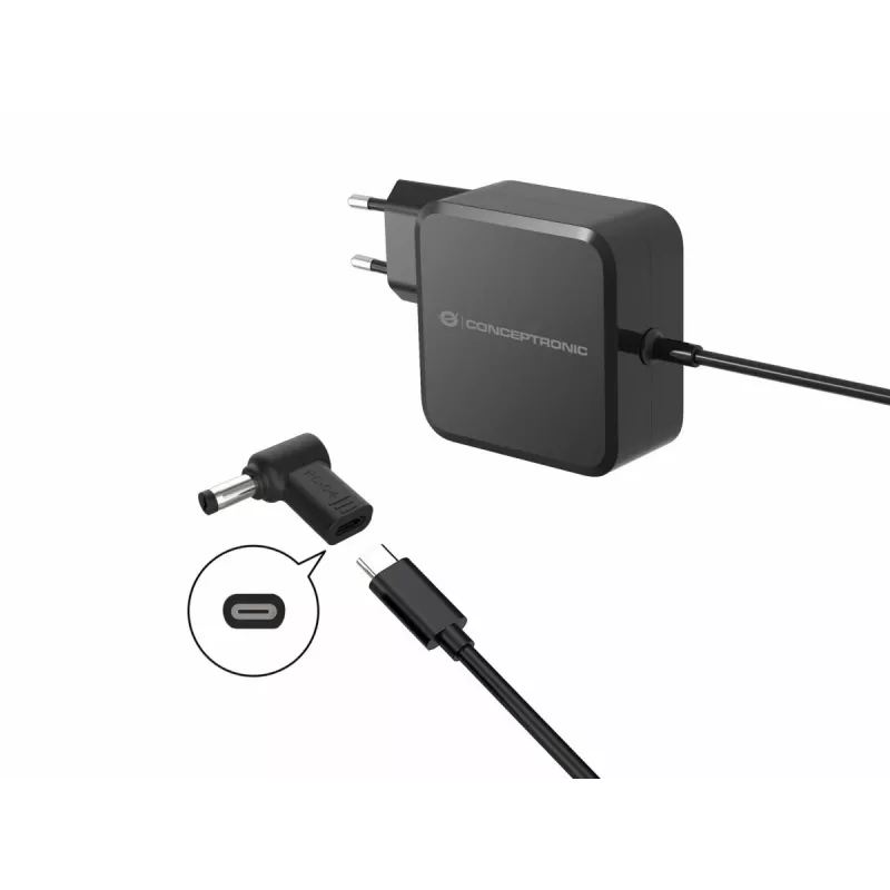 DC do USB-C Adapter Conceptronic ABBY15PC04, Asus/Universal 5,5x2,5mm, 18-20V
