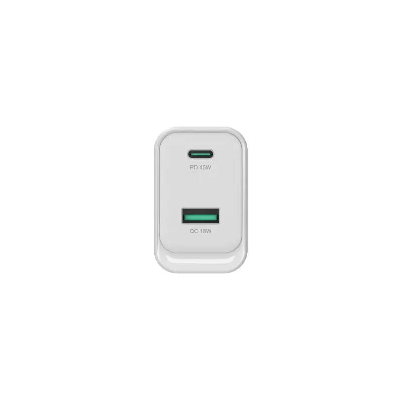 Conceptronic ALTHEA20W45 2-portowa ładowarka USB GaN 45 W PD, USB-C x 1, USB-A x 1, QC 3.0, PPS, PD 3.0