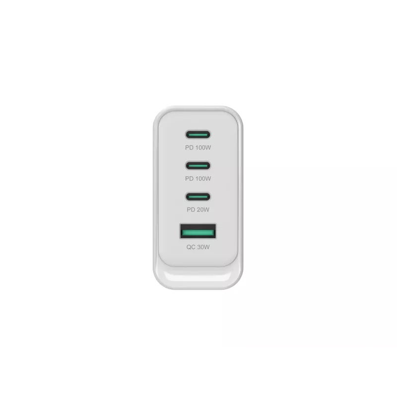 Conceptronic ALTHEA22W100 4-Portowa ładowarka USB PD 100W GaN, USB-C x 3, USB-A x 1, QC 3.0, PPS, PD 3.0