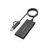 Czytnik kart 7-w-1 CONCEPTRONIC BIAN10B — USB 3.2 Gen 1 Type-A/Type-C, CF/MMC/MS/SD/MicroSD/xD, czarny