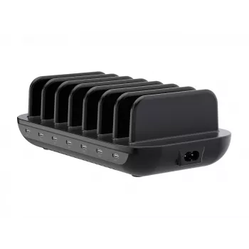 Conceptronic OZUL07B 160W 7-Port USB PD Charging Station, USB-C x 7, PD 3.0
