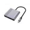 Conceptronic DONN13G stacja dokująca/replikator portów do laptopa Przewodowa USB 3.2 Gen 1 (3.1 Gen 1) Type-C Szary