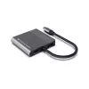 Conceptronic DONN13G stacja dokująca/replikator portów do laptopa Przewodowa USB 3.2 Gen 1 (3.1 Gen 1) Type-C Szary