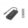 Conceptronic DONN14G stacja dokująca/port replikator do laptopa Przewodowa USB 3.2 Gen 1 (3.1 Gen 1) Type-C Szary