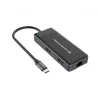 Conceptronic DONN14G stacja dokująca/port replikator do laptopa Przewodowa USB 3.2 Gen 1 (3.1 Gen 1) Type-C Szary