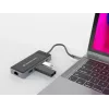 Conceptronic DONN14G stacja dokująca/port replikator do laptopa Przewodowa USB 3.2 Gen 1 (3.1 Gen 1) Type-C Szary