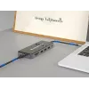 Conceptronic DONN14G stacja dokująca/port replikator do laptopa Przewodowa USB 3.2 Gen 1 (3.1 Gen 1) Type-C Szary