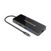 Conceptronic DONN15G stacja dokująca/replikator portów do laptopa Przewodowa USB 3.2 Gen 1 (3.1 Gen 1) Type-C Szary