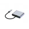 Conceptronic DONN16G Przewodowa stacja dokująca USB 3.2 Gen 1 Type-C Szary 100W 4K Ultra HD