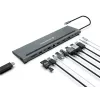 Conceptronic DONN17G stacja dokująca/replikator portów do laptopa Przewodowa USB 3.2 Gen 1 (3.1 Gen 1) Type-C Szary