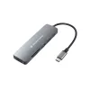 Conceptronic DONN11G 6-w-1 Stacja dokująca USB 3.2 Gen 1, HDMI, 100W USB PD, USB 3.0, USB 2.0, SD, TF/MicroSD