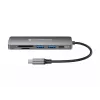 Conceptronic DONN11G 6-w-1 Stacja dokująca USB 3.2 Gen 1, HDMI, 100W USB PD, USB 3.0, USB 2.0, SD, TF/MicroSD