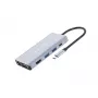 Conceptronic DONN20G 10-w-1 stacja dokująca USB 3.2 Gen 1, HDMI, VGA, USB-A 3.0 x 3, SD, TF/MicroSD, Audio, GbE LAN, 100W USB PD