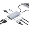 Conceptronic DONN20G 10-w-1 stacja dokująca USB 3.2 Gen 1, HDMI, VGA, USB-A 3.0 x 3, SD, TF/MicroSD, Audio, GbE LAN, 100W USB PD