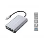 Conceptronic DONN21G stacja dokująca/replikator portów do laptopa Przewodowa USB 3.2 Gen 1 (3.1 Gen 1) Type-C Szary