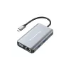 Conceptronic DONN21G stacja dokująca/replikator portów do laptopa Przewodowa USB 3.2 Gen 1 (3.1 Gen 1) Type-C Szary