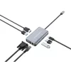 Conceptronic DONN21G stacja dokująca/replikator portów do laptopa Przewodowa USB 3.2 Gen 1 (3.1 Gen 1) Type-C Szary