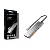 Conceptronic HUBBIES15G hub interfejsowy USB 3.2 Gen 2 (3.1 Gen 2) Type-C 10000 Mbit/s Szary