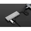 Conceptronic HUBBIES15G hub interfejsowy USB 3.2 Gen 2 (3.1 Gen 2) Type-C 10000 Mbit/s Szary