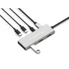 Koncentrator interfejsu Conceptronic HUBBIES17G USB 3.2 Gen 2 (3.1 Gen 2) Type-C 10000 Mbit/s Szary