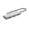 Koncentrator interfejsu Conceptronic HUBBIES17G USB 3.2 Gen 2 (3.1 Gen 2) Type-C 10000 Mbit/s Szary