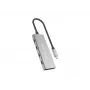 Conceptronic HUBBIES16G hub interfejsowy USB 3.2 Gen 2 (3.1 Gen 2) Type-C 10000 Mbit/s Szary