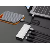 Conceptronic HUBBIES16G hub interfejsowy USB 3.2 Gen 2 (3.1 Gen 2) Type-C 10000 Mbit/s Szary