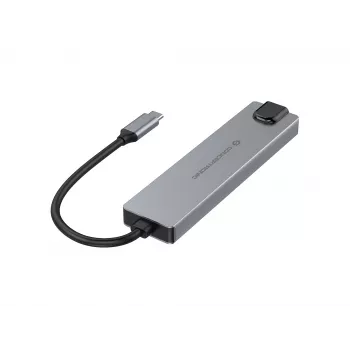 Conceptronic DONN29G 6-w-1 stacja dokująca USB 3.2 Gen 2, HDMI 4K60Hz, 2x USB-A 10 Gb/s, USB-C 10 Gb/s, LAN GbE, USB PD 3.1 140 W