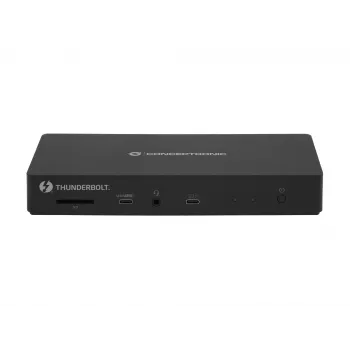 Conceptronic DONN30B 13-w-1 Stacja dokująca Thunderbolt 4, przewodowa, Thunderbolt 4, 96 W, 3,5 mm, 10,100,1000,2000,2500 Mbit/s, IEEE 802.3bz