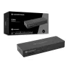 Conceptronic DONN30B 13-w-1 Stacja dokująca Thunderbolt 4, przewodowa, Thunderbolt 4, 96 W, 3,5 mm, 10,100,1000,2000,2500 Mbit/s, IEEE 802.3bz