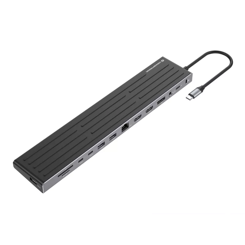 Stacja dokująca Conceptronic DONN32B 14-w-1 USB 3.2 Gen 1 HDMI DP