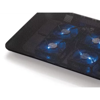 Podkładka chłodząca Conceptronic THANA, pasuje do laptopów do 15,6 cala, 4 wentylatory