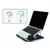 Stojak chłodzący do laptopa Conceptronic ERGO, czarny, do 39,6 cm (15,6 cala)
