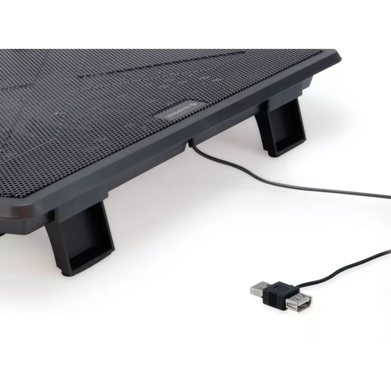 Conceptronic THANA06B podkładka chłodząca do laptopa 39,6 cm (15,6 cala) czarna