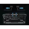 Podstawka chłodząca do laptopa gamingowego Conceptronic THYIA ERGO z 6 wentylatorami, 43,2 cm (17 cali), 6 szt., przyciski, szary, niebieski, zielony, czerwony, Chiny