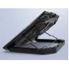 Conceptronic THYIA ERGO podstawka chłodząca pod laptopa gamingowa z 2 wentylatorami, 43,2 cm (17 cali), 2 szt., Przyciski, Czarny, Niebieski, Zielony, Czerwony, Chiny