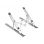 Conceptronic THANA04S ERGO Składana aluminiowa podstawka chłodząca do laptopa