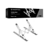 Conceptronic THANA04S ERGO Składana aluminiowa podstawka chłodząca do laptopa