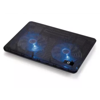 Podkładka chłodząca Conceptronic THANA do laptopów, pasuje do 15,6 cala, 2 wentylatory