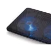 Podkładka chłodząca Conceptronic THANA do laptopów, pasuje do 15,6 cala, 2 wentylatory