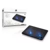 Podkładka chłodząca Conceptronic THANA do laptopów, pasuje do 15,6 cala, 2 wentylatory