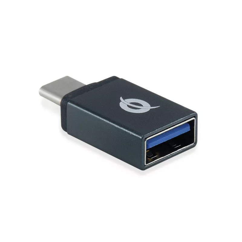 Hub USB Conceptronic HUBBIES 4-portowy hub USB 3.0 z adapterem USB-C OTG