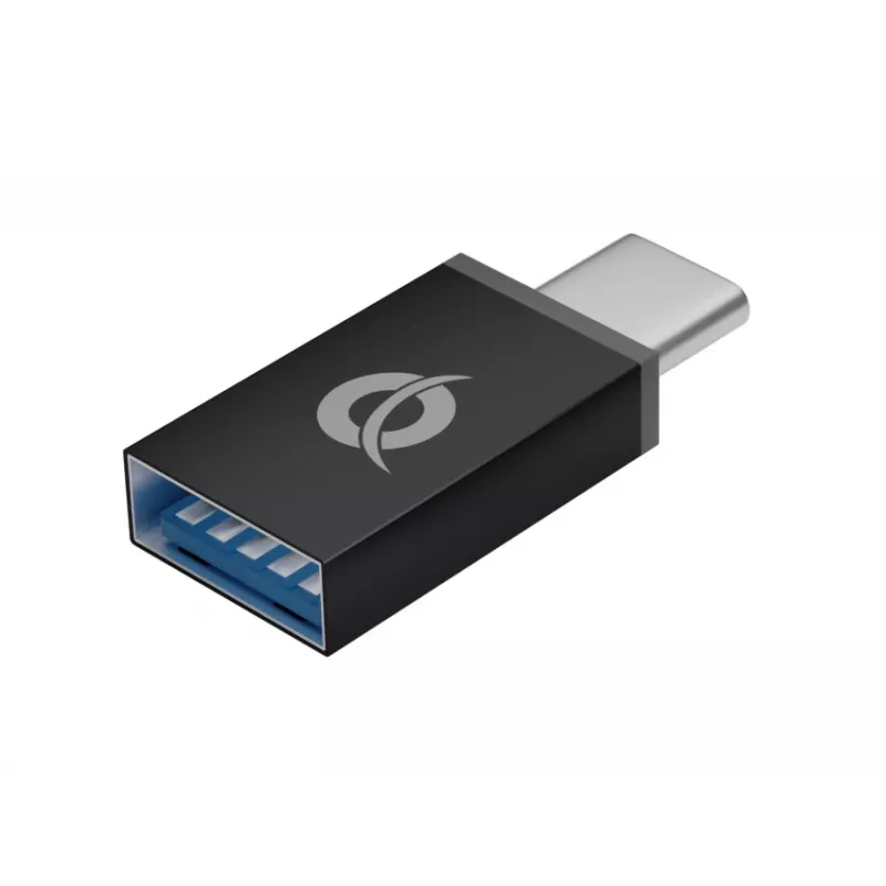 Koncentrator Conceptronic USB 3.0 4-portowy aluminiowy z adapterem USB-C na USB-A