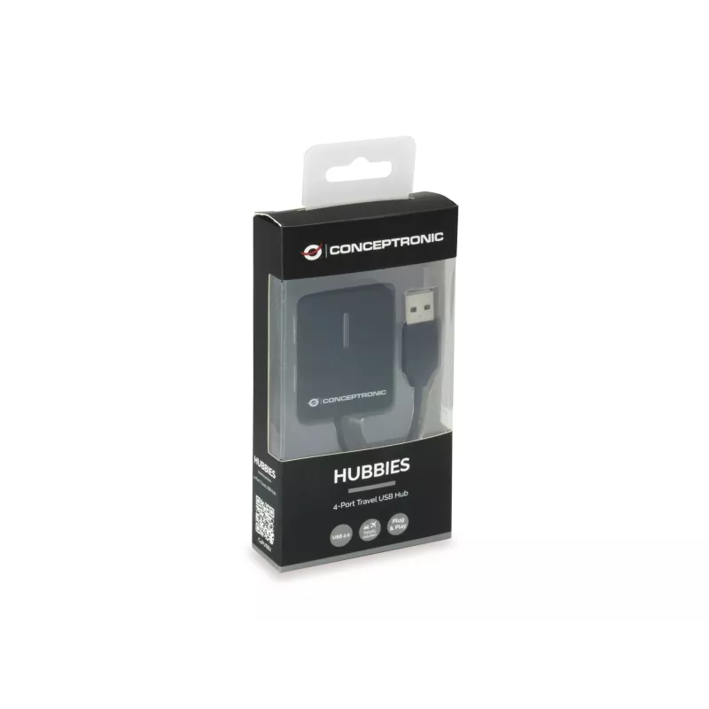Conceptronic Travel 4 Ports USB Hub