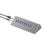 Conceptronic HUBBIES18G 10-w-1 60W USB 3.0 Hub Charger Combo, kabel 2-w-1 USB-C USB-A, USB 3.2 Gen 1