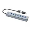 Conceptronic HUBBIES21GP 7-portowy hub USB 3.0 z zasilaczem, 5 Gb/s, USB-A x 7