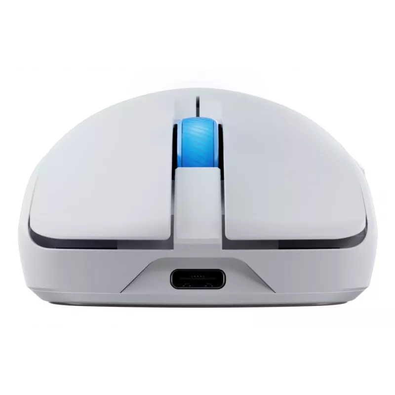Mysz gamingowa ASUS ROG Harpe II Ace, praworęczna, optyczna 42 000 DPI, RF Wireless + Bluetooth + USB Type-A, 5 przycisków, biała