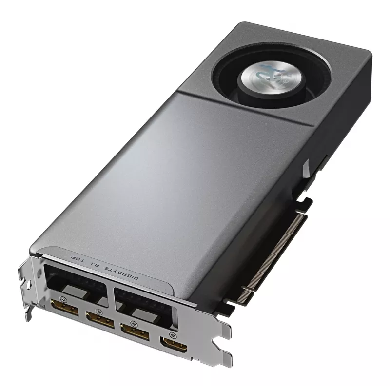 Karta graficzna GIGABYTE Radeon AI PRO R9700 AI TOP 32G – 32 GB GDDR6, 256 bit, PCI-E 5.0, zegar rdzenia 2920 MHz, 3 x DP, 1 x HDMI, GV-R9700AI TOP-32GD