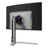 Monitor LC-Power LC-M32UCO 31,5 cala QD-OLED 4K Ultra HD zakrzywiony, 3840×2160, 0,03 ms, 450 cd/m², hub USB, głośniki, VESA, regulacja wysokości